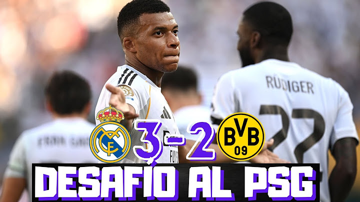 MBAPPÉ AND REAL MADRID MEET PSG, A HARD-FOUND WIN AGAINST DORTMUND. HUIJSEN SHOCKED.
