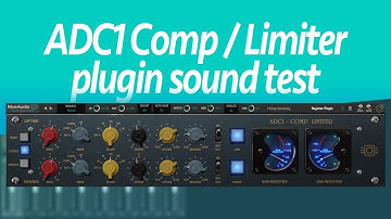 Kiive Audio ADC1 Compressor/Limiter plugin sound test
