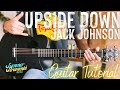 Upside Down Jack Johnson Guitar Tutorial // Upside Down Guitar // Guitar Lesson #951