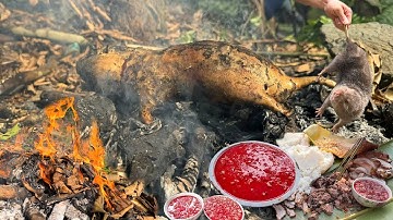 Món Ngon Đi Rừng, Tiết Canh Dúi Và Món Dúi Sống Độc Lạ Ăn Pịa Chim - Nhịp Sống Tây Bắc