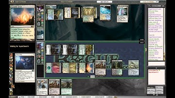 Junk Midrange vs Bant Control Match 1 - Magic the Gathering Online