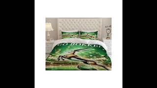 Go Bokke South Africa Rugby 3D Printed Duvet Cover Set - Single Bed