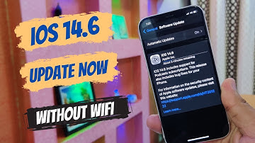 iOS 14.6 Update Now Without Wifi | How to Update iphone Without Wifi