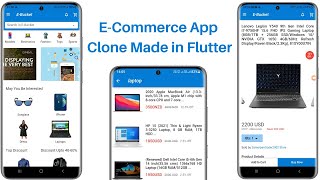 E-commerce App Made With Firebase in Flutter With Cart and Sell Products (Source code available) screenshot 2