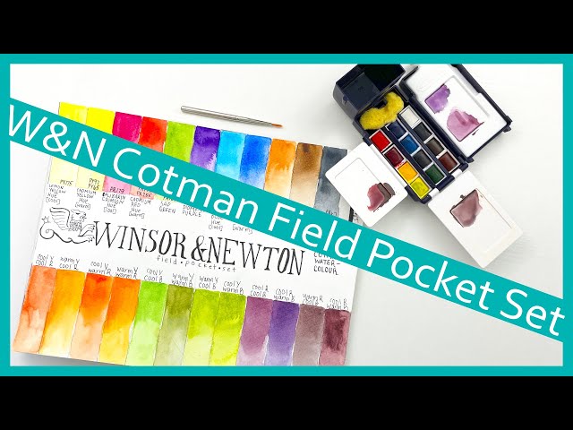 Winsor & Newton Cotman Watercolor Field Pocket Set