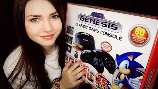 : ASMR SEGA GENESIS CLASSIC GAME CONSOLE