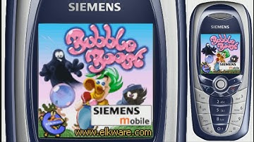 Bubble Boost Siemens C65 JAVA GAME (Elkware 2004 year) LEGENDARY GAME!