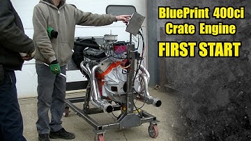 BluePrint 400 Crate Engine First Start
