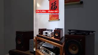 Chỉ 3,95 Triệu Sở Hữu Dàn Mini Loa Màng Gỗ Victor AK1 Cao Cấp | Chất Âm Mộc Mạc, Chi Tiết