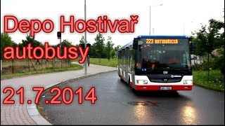 Autobusy Depo Hostivař, 21.7.2014