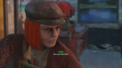 Fallout 4 -- Phyllis Daily Dialogue(No Minutemen T...