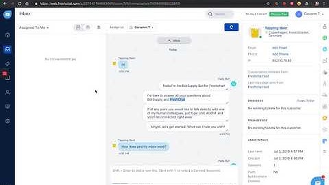BotSupply Integration with FreshService