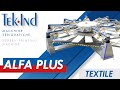 Alfa|| Carousel Screen printing machine Tek-Ind