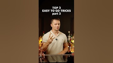 TOP 3EASY TO GO TRICKS part 3    #flairbartending #bartenderstyle #bartenderschool