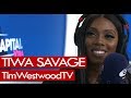 Capture de la vidéo Tiwa Savage On Ma Lo, Women In Afrobeats, Lova Lova, Ciara, Coldplay - Westwood