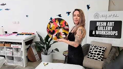 How to Add the Mechanism and Hands to Your Resin Art Clock Face