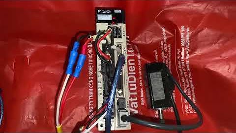 Sửa SERVO DRIVER YASKAWA 50W SIGMA V SGDV-R70A11A 0016 Lỗi A.7Ab Built-in Fan in SERVOPACK Stopped