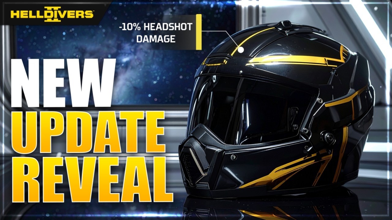 Helldivers 2 New Update Reveals Armor & Helmet Customization - YouTube