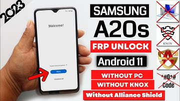 Samsung Galaxy A20s Frp Bypass Android 11 Without Pc | Samsung A207F Google Account Bypass