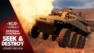 'SEEK & DESTROY' UPDATE PREVIEW | War Thunder Official Channel