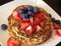 PANCAKES DE ALMENDRA KETO