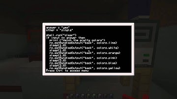 Minecraft Episode 29 "ComputerCraft Bundled Cable Tutorial"