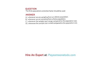 The finite population correction factor should be used: