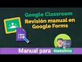 Google forms revision manual