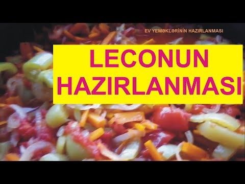 🔴Çox ləzzətli Leço 🔴ÇOX DADLI VƏ ASAN LECONUN HAZIRLANMASI 🔴QİSA LECO HAZİRLANMASİ🔴Ekzkluziv resept🔴