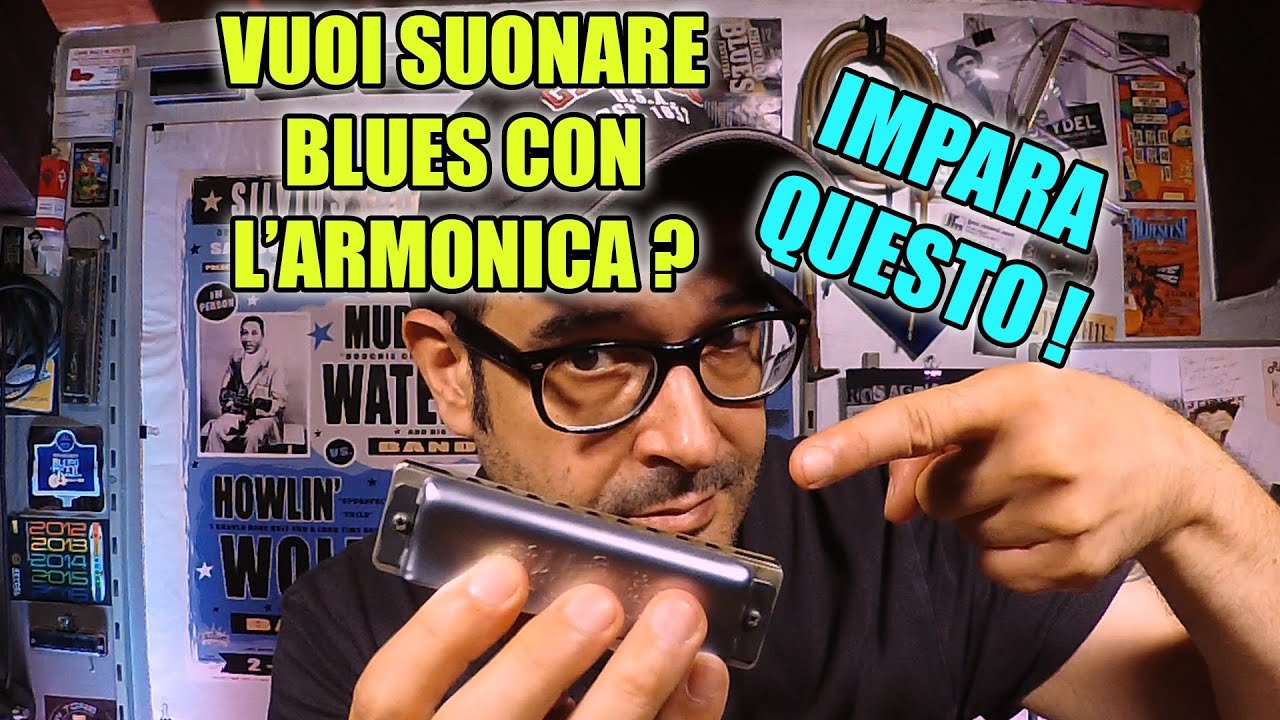 Vuoi imparare a suonare blues con l'armonica? Impara questo! Easyharp Lezioni di armonica