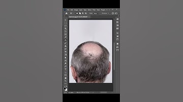 Fix Bald Head by Fill Hair in Photoshop