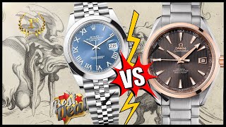 Ролекс против Омега / выбираем наручные часы Rolex Datejust vs Omega Seamaster Aqua Terra!