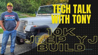 How To Build An Off Road Capable Jeep YJ for 10K!