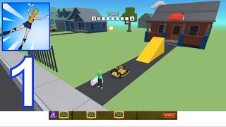 Bed Diving - Gameplay Walkthrough Part 1 -Parkour in the house! (iOS,Android) screenshot 2