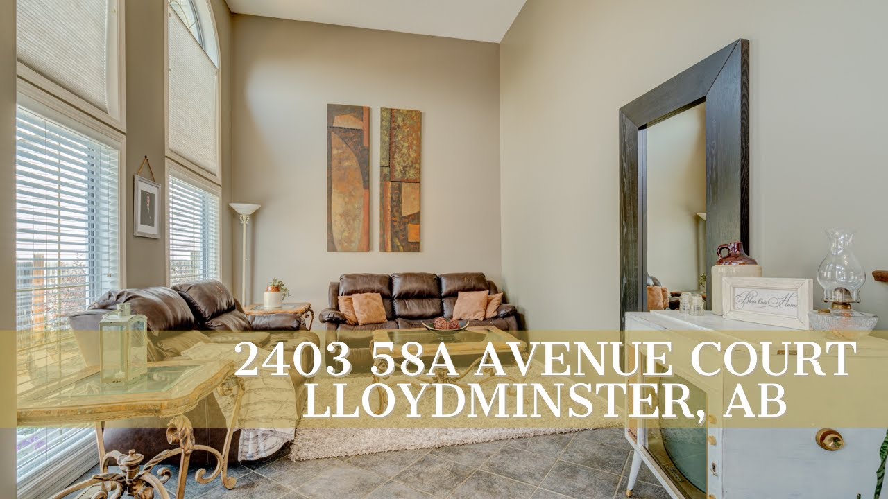 2403 58A Avenue Court, Lloydminster, Alberta Real Estate Film YouTube