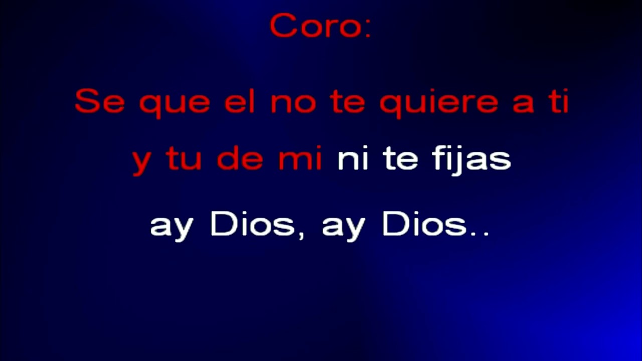 Asi es la Vida - Joe Veras Karaoke