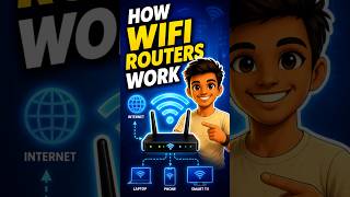 How Does WiFi Actually Work #shorts #wifi #tech
