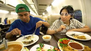 JANJI SUCI - Makan Makanan Enak Di Pesawat (26/8/18) Part 3