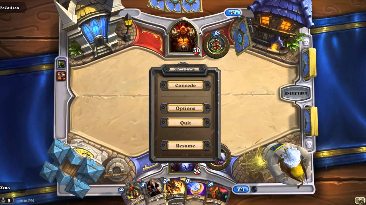 Hearthstone 3 Star Master Warlock Aggro Deck PC HD YouTube