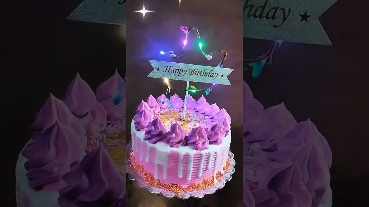 Beautiful And Simple Cake Decoration Idea | 