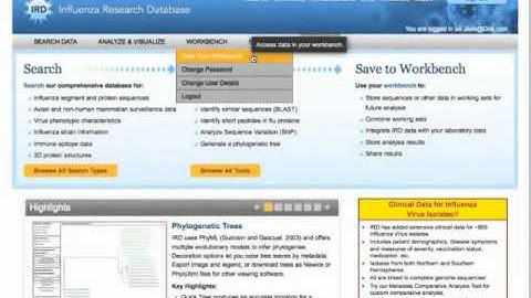 IRD Workbench: 6. Save Analysis to Workbench
