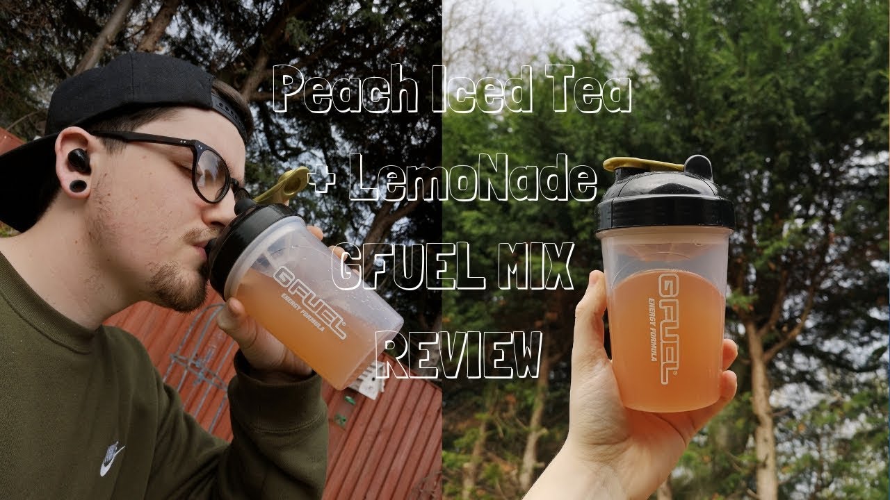 Peach Iced Tea + LemoNade GFUEL MIX REVIEW