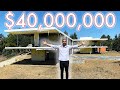 Touring a 40 MILLION DOLLAR Mega Mansion Construction site! | Beverly Hills Mansion Tour