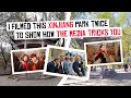I filmed the exact same Xinjiang park TWICE to show you how the media manipulates your feelings