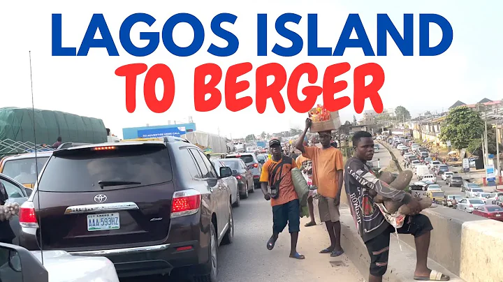 Motorbike Ride Adventure 🛵 | Exploring the City from Lagos Island to Berger! 4K