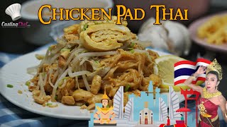 How to make easy Pad Thai Recipe with Chicken ft. Mader Sitang | Casting Chef