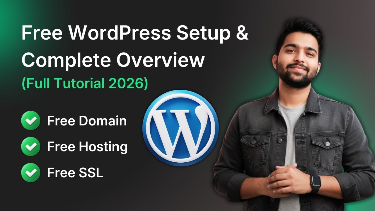 How to Create a WordPress Website for free Full Tutorial 2026 ...