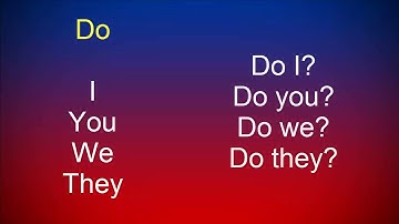 PREGUNTAS EN INGLES CON DO Y DOES