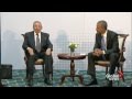 Obama Castro make history meeting