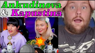 "Two Pros Having FUN!" Diana Ankudinova & Sasha Kapustina - Ataman's Song Reaction!